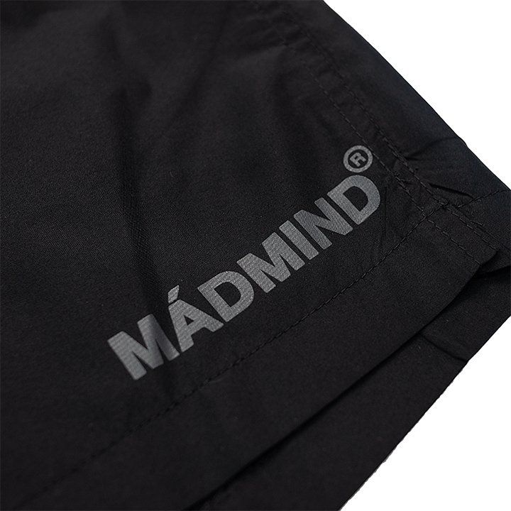  Quần Ngắn Vải Dù Cao Cấp 2 Lớp Utility Shorts Madmind - Màu Đen 