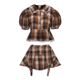  Set Caro Baby Doll CUPCAKE MADMIND - Màu Nâu 