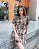  Set Caro Baby Doll CUPCAKE MADMIND - Màu Nâu 