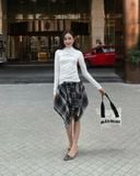  Áo Nữ Thiết Kế Vani MADMIND - Màu Trắng 