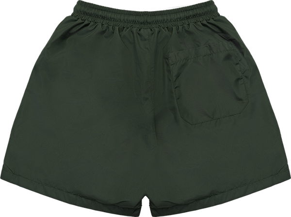  Quần Ngắn Vải Dù Cao Cấp 2 Lớp Utility Shorts Madmind - Màu Rêu 