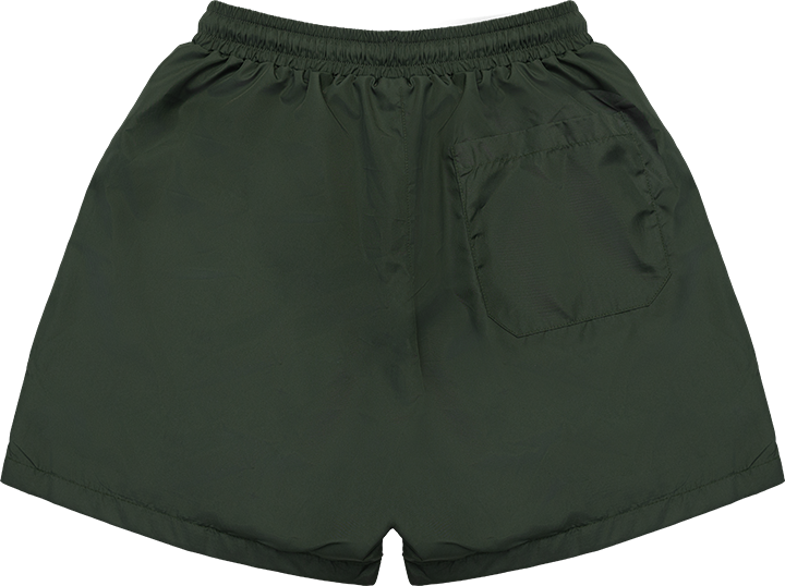  Quần Ngắn Vải Dù Cao Cấp 2 Lớp Utility Shorts Madmind - Màu Rêu 