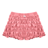  Quần Ngắn Nhún Thun Phối Nơ Hearty Short MADMIND - Màu Hồng 