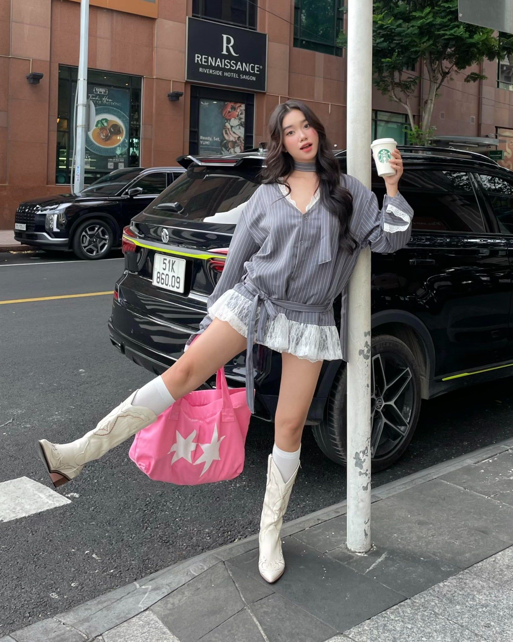  Quần Ngắn Nữ Thiết Kế MIKO MADMIND - Màu Xám 