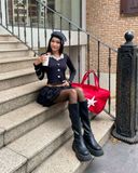  Áo Nữ Tay Dài BOWTIFUL MADMIND - Màu Đen 