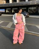  Quần Dài Nỉ Bông BAMBI MADMIND - Màu Hồng 