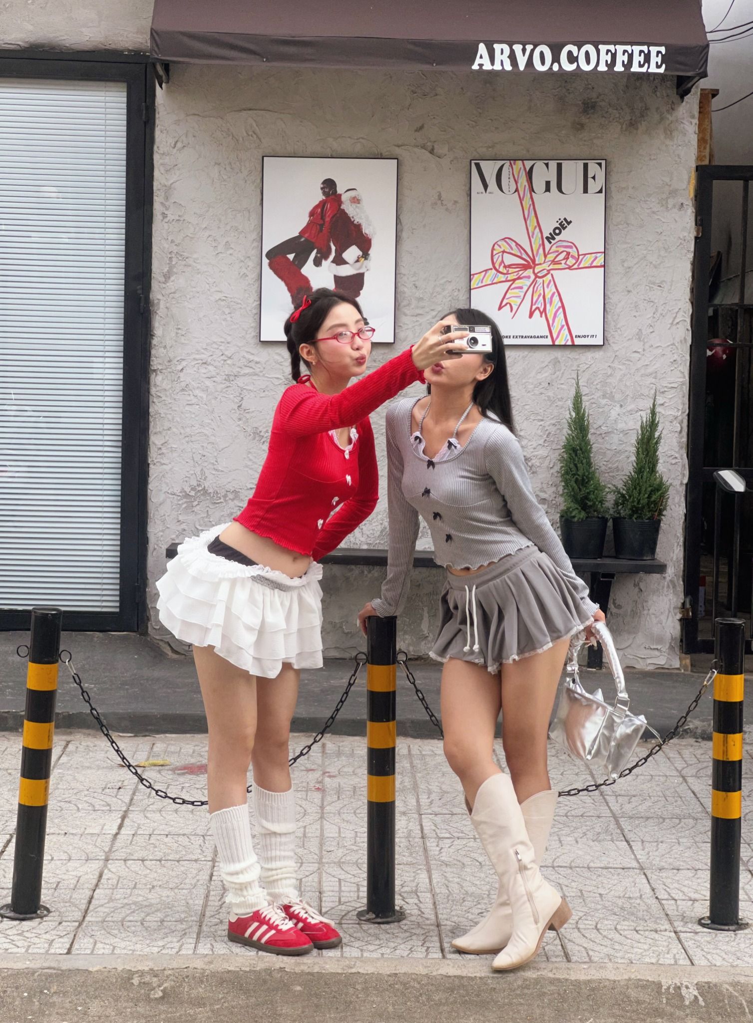  Áo Nữ Tay Dài BOWTIFUL MADMIND - Màu Xám 