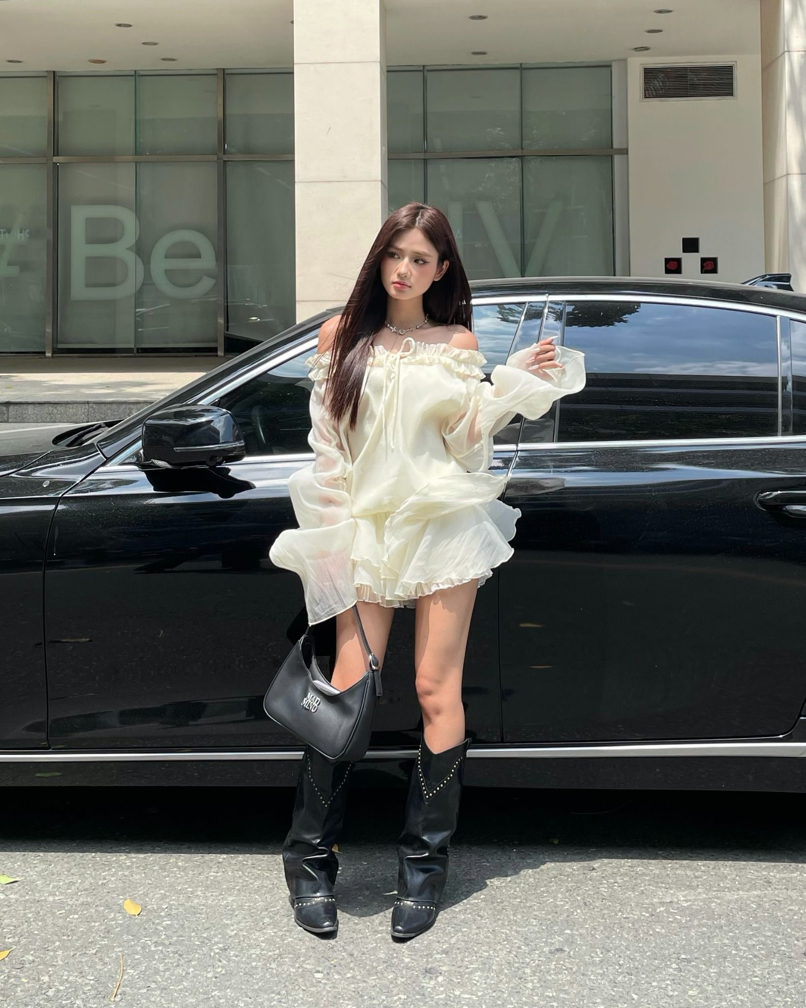  Set Baby Doll YUME MADMIND - Màu Be 