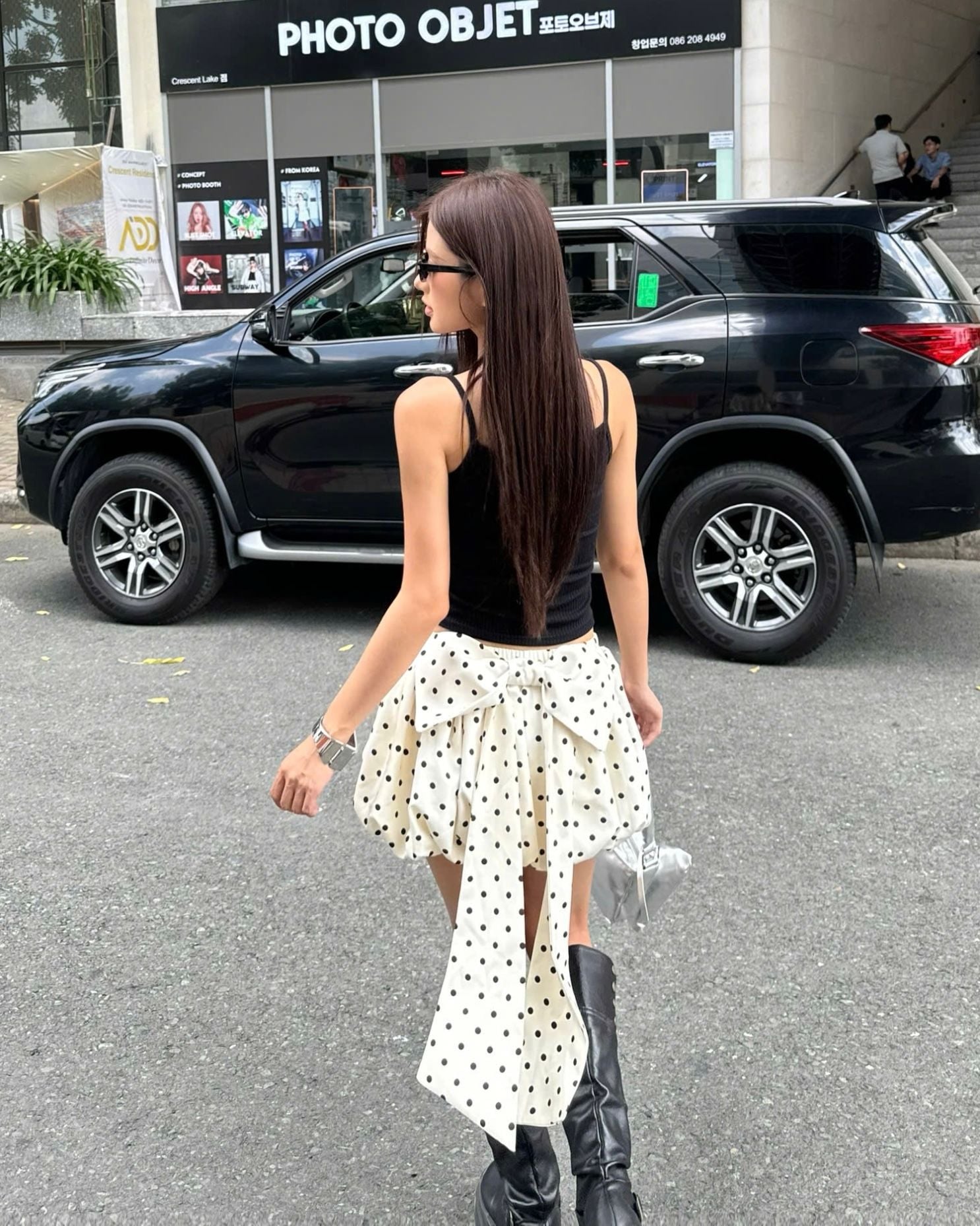  [ Tặng Kèm Nơ ] Chân Váy Ngắn BIBI MADMIND - Màu Be 