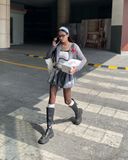  Áo Khoác Nữ MEOWGIC MADMIND - Màu Xám 