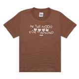  Áo Thun Form Baby Mood Brownii Madmind - Premium 100% Cotton 2 Chiều Màu Nâu 