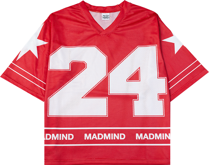  Áo Jersey Ngắn Tay 24 Jersey Madmind - Màu Đỏ 