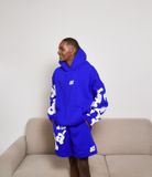  Áo Hoodie Tay Dài Bubblegum In Nổi Madmind -  Màu Xanh Dương 