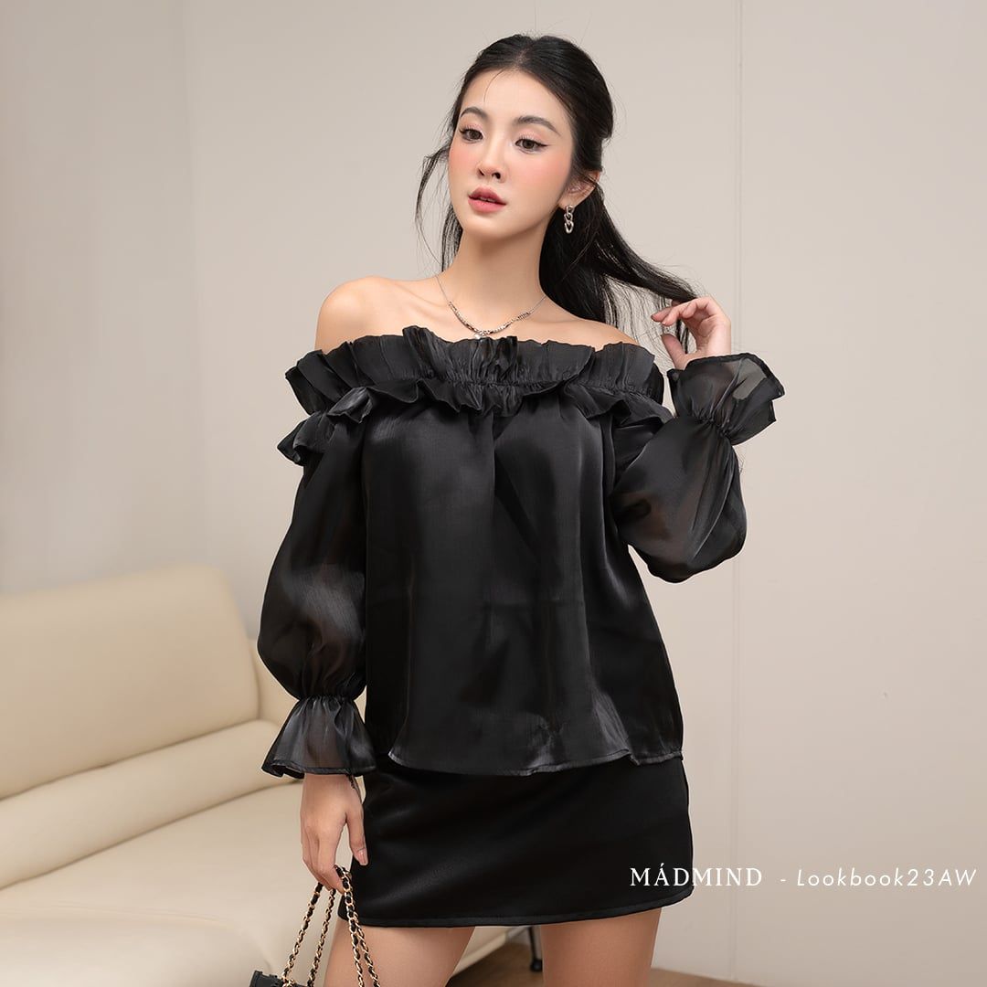  COMBO JIHAN Đen - Áo Jiche + Váy Hani 