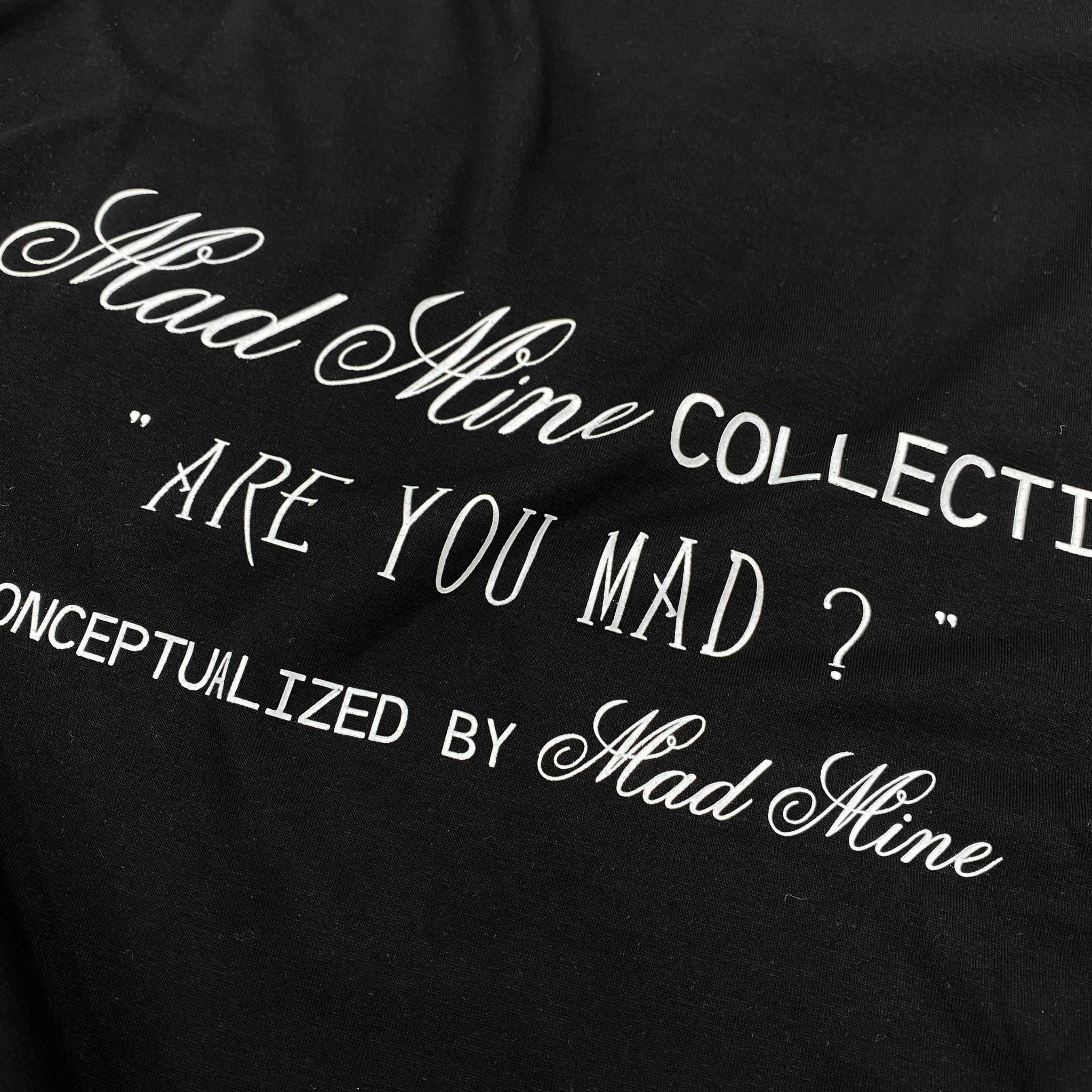  Áo Thun Are U Mad Madmind Màu Đen 