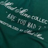  Áo Thun Are U Mad Madmind Màu Xanh lá 