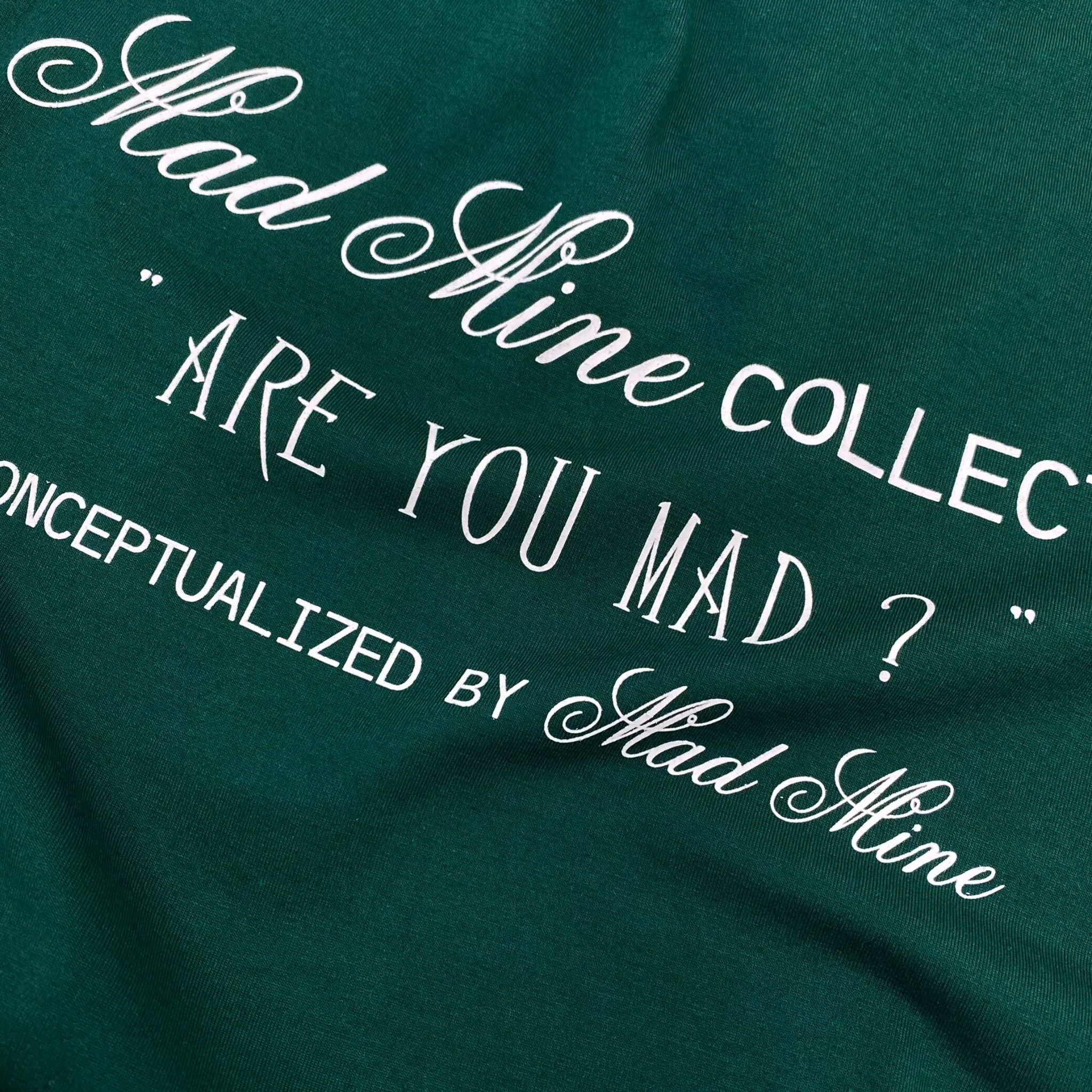  Áo Thun Are U Mad Madmind Màu Xanh lá 