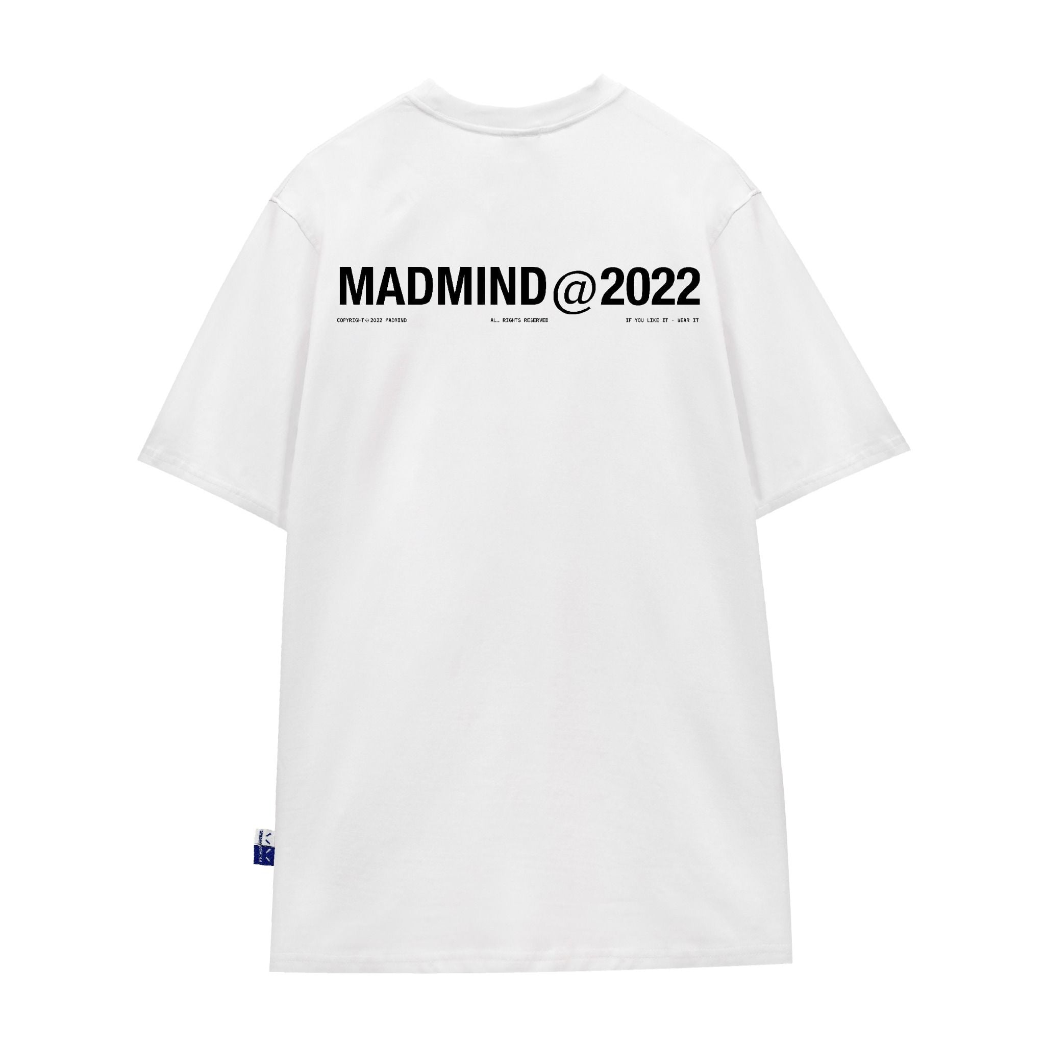  Áo Thun Mad Logo Madmind Màu Trắng 