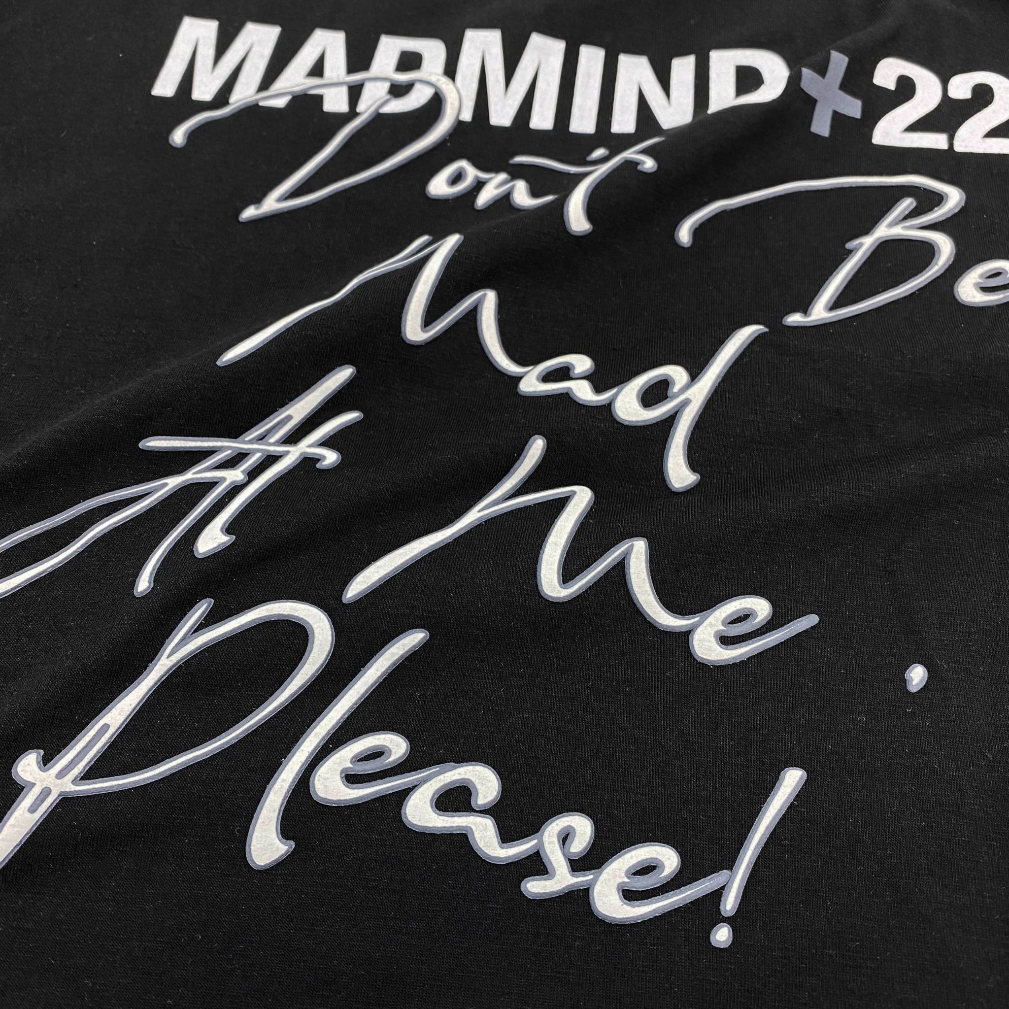  Áo Thun Please Madmind Màu Đen 