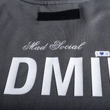  Áo Thun Essential Madmind Màu Xám, In Cao, Logo Lấp Lánh 