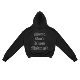  Áo Hoodie Tay Dài In Nổi, Nỉ Bông Mama Hoodie - Màu Đen 