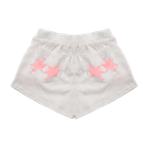  Quần Ngắn Ôm Body Ren Hồng Lace Shorts Madmind - Màu Trắng 