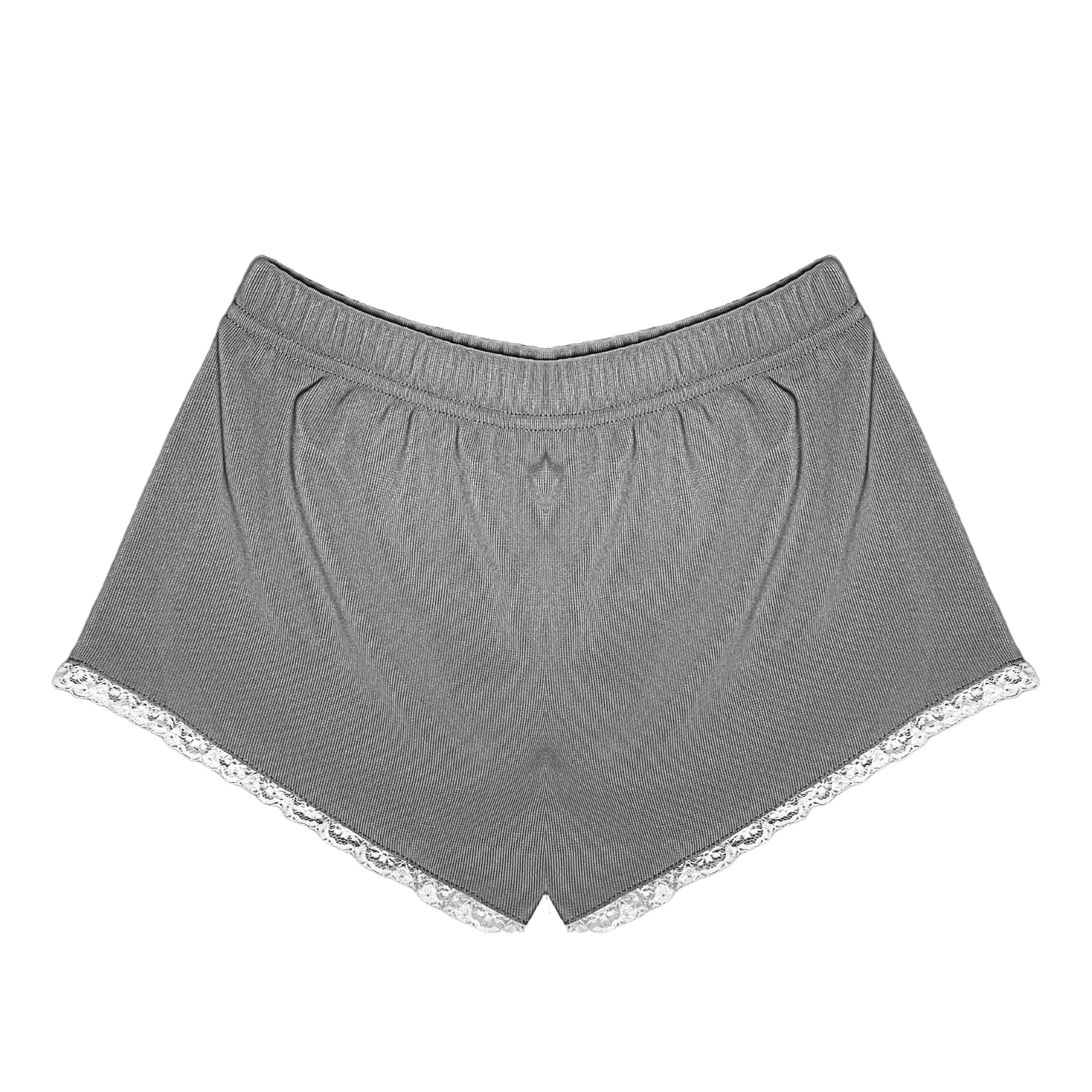  Quần Short Ôm Phối Ren Solf Shorts Madmind - Màu Xám 