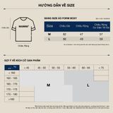  Áo Thun Form Boxy MM Era Madmind - Phối 2 Sọc Tay Ngắn, Premium Cotton Màu Trắng 