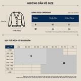  Áo Khoác Cardigan Vải Nỉ Cao Cấp Viền Lai Sketch Cardigan Madmind - Màu Đen 