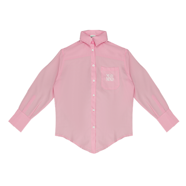  Áo Sơ Mi Tay Dài Daily Shirt Madmind - Màu Hồng Pastel 