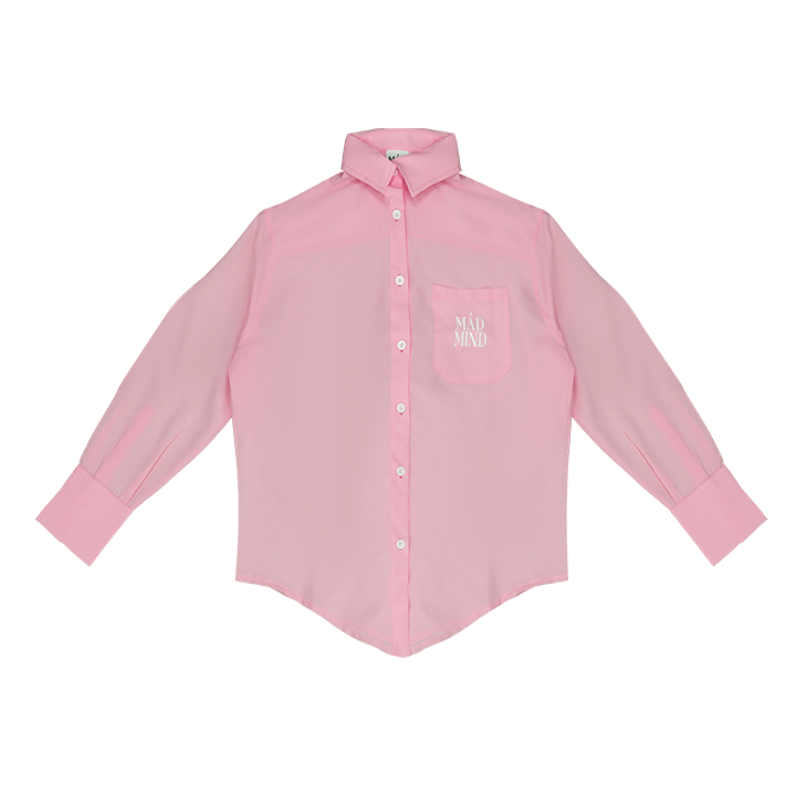  Áo Sơ Mi Tay Dài Daily Shirt Madmind - Màu Hồng Pastel 