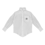  Áo Sơ Mi Tay Dài Daily Shirt Madmind - Màu Trắng 