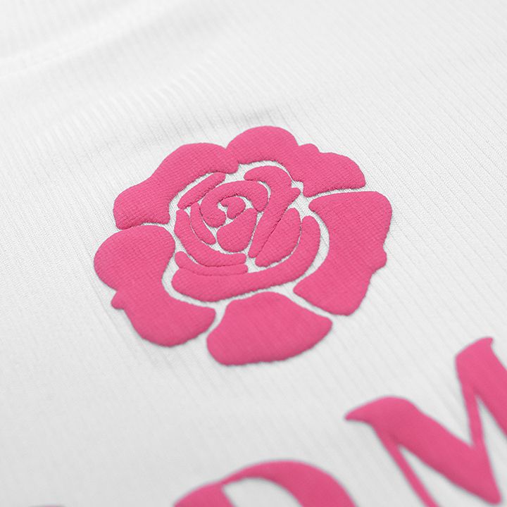  Áo Thun Ôm Body In Nổi Hoa Rosé Madmind - Màu Trắng 