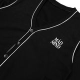  Áo Khoác Cardigan Vải Nỉ Cao Cấp Viền Lai Sketch Cardigan Madmind - Màu Đen 