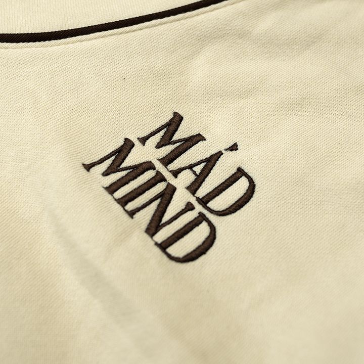  Áo Khoác Cardigan Vải Nỉ Cao Cấp Viền Lai Sketch Cardigan Madmind - Màu Be 