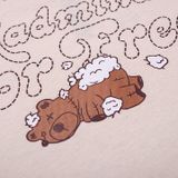  Áo Thun Form Baby Free Brownii Madmind - Premium 100% Cotton 2 Chiều Màu Cream 