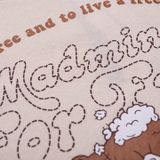  Áo Thun Form Baby Free Brownii Madmind - Premium 100% Cotton 2 Chiều Màu Cream 