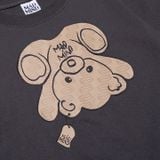  Áo Thun Form Baby Fallen Brownii Madmind - Premium 100% Cotton 2 Chiều Màu Xám 