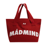  Túi Tote Có Dây Kéo Vải Bố Madmind Tote Bag Canvas - Màu Đỏ 