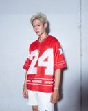  Áo Jersey Ngắn Tay 24 Jersey Madmind - Màu Đỏ 