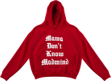  Áo Hoodie Tay Dài In Nổi, Nỉ Bông Mama Hoodie - Màu Đỏ 
