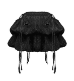  [ MẶC 8 KIỂU ] Chân Váy Ngắn Dáng Bí GRINDE MADMIND - Màu Đen 