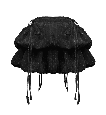  [ MẶC 8 KIỂU ] Chân Váy Ngắn Dáng Bí GRINDE MADMIND - Màu Đen 