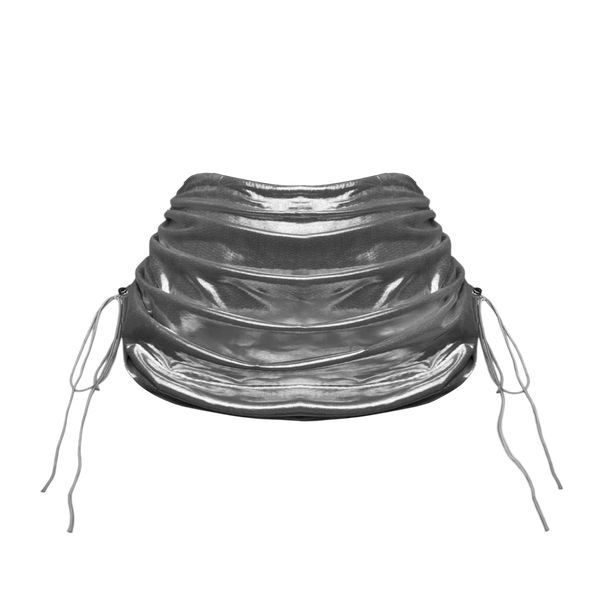  Chân Váy Nữ Ngắn Crystal Skirt MADMIND - Màu Bạc 