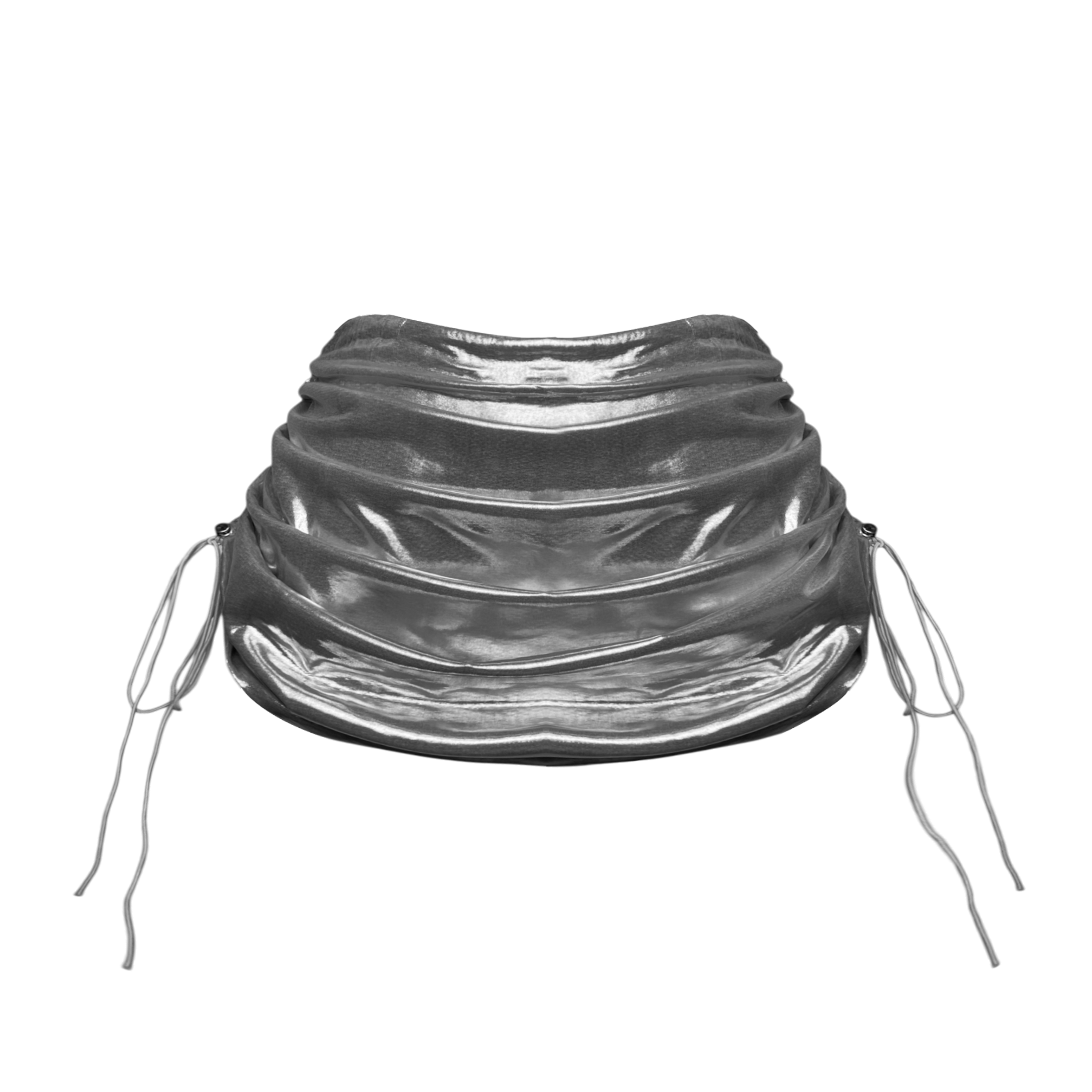  Chân Váy Nữ Ngắn Crystal Skirt MADMIND - Màu Bạc 