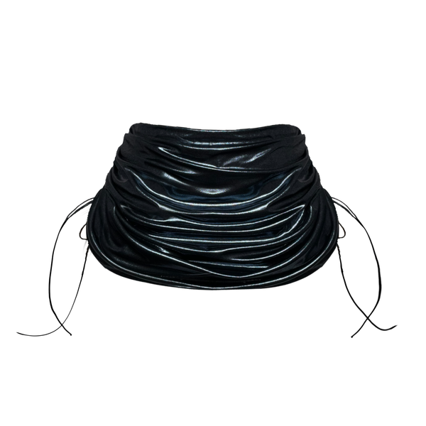  Chân Váy Nữ Ngắn Crystal Skirt MADMIND - Màu Đen 