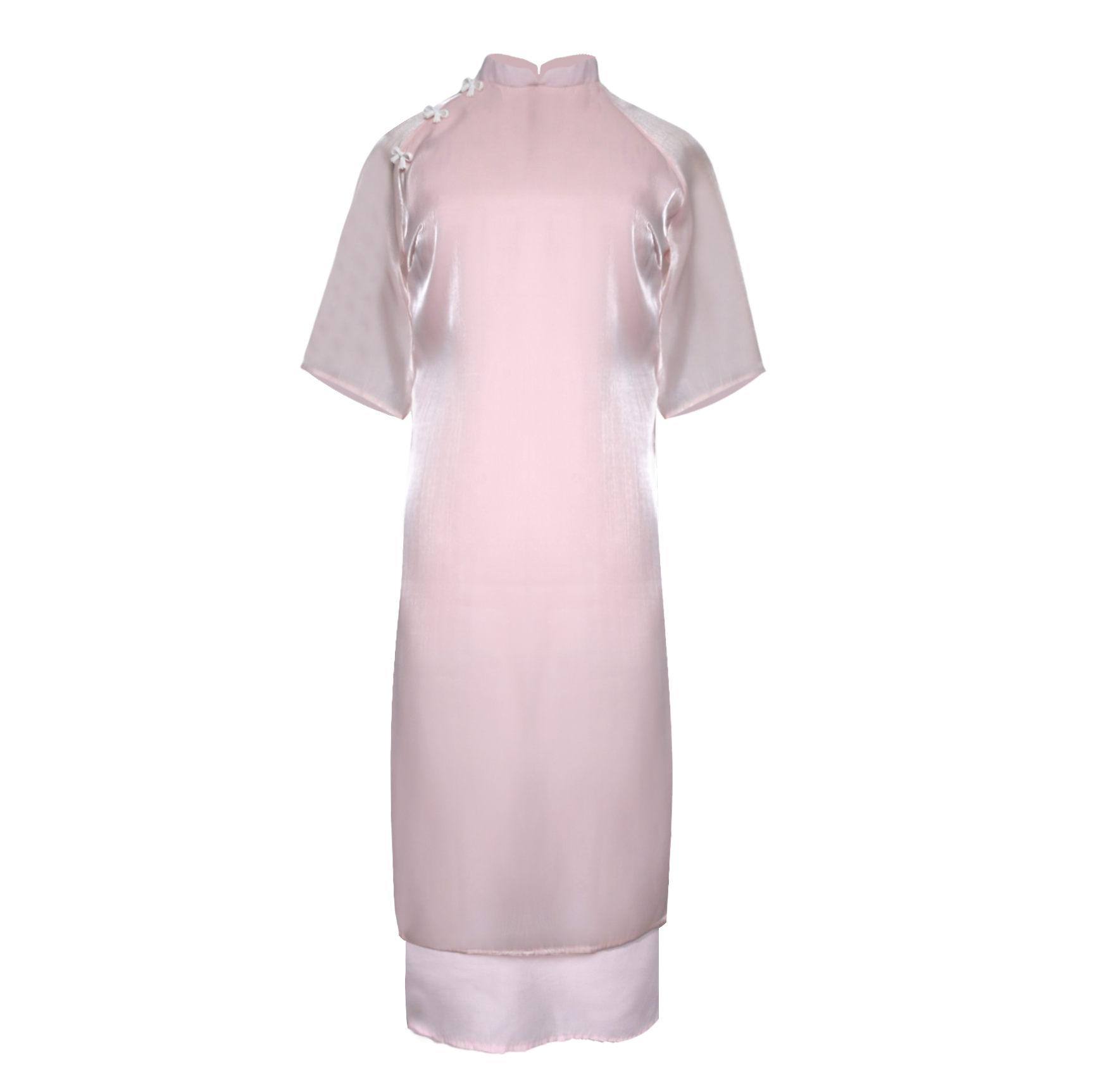  Áo Dài Cách Tân Nữ Yên Hoa MADMIND - Màu Hồng 