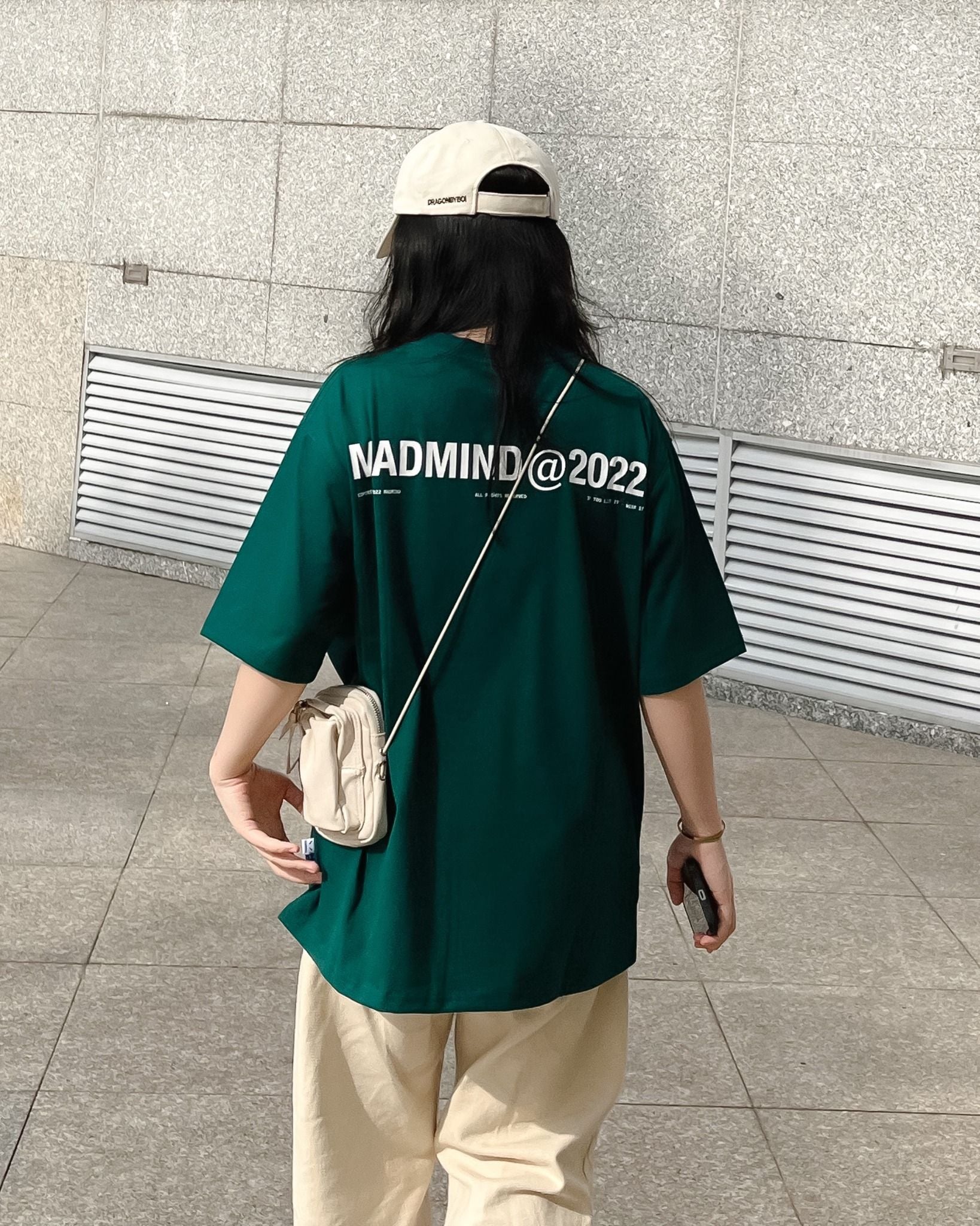  Áo Thun Mad Logo Madmind Màu Xanh lá 