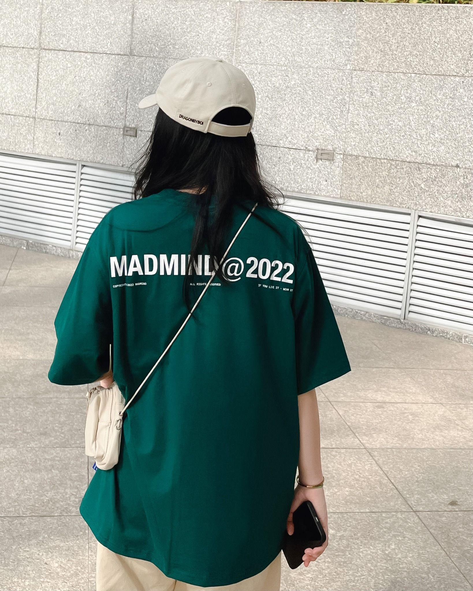  Áo Thun Mad Logo Madmind Màu Xanh lá 