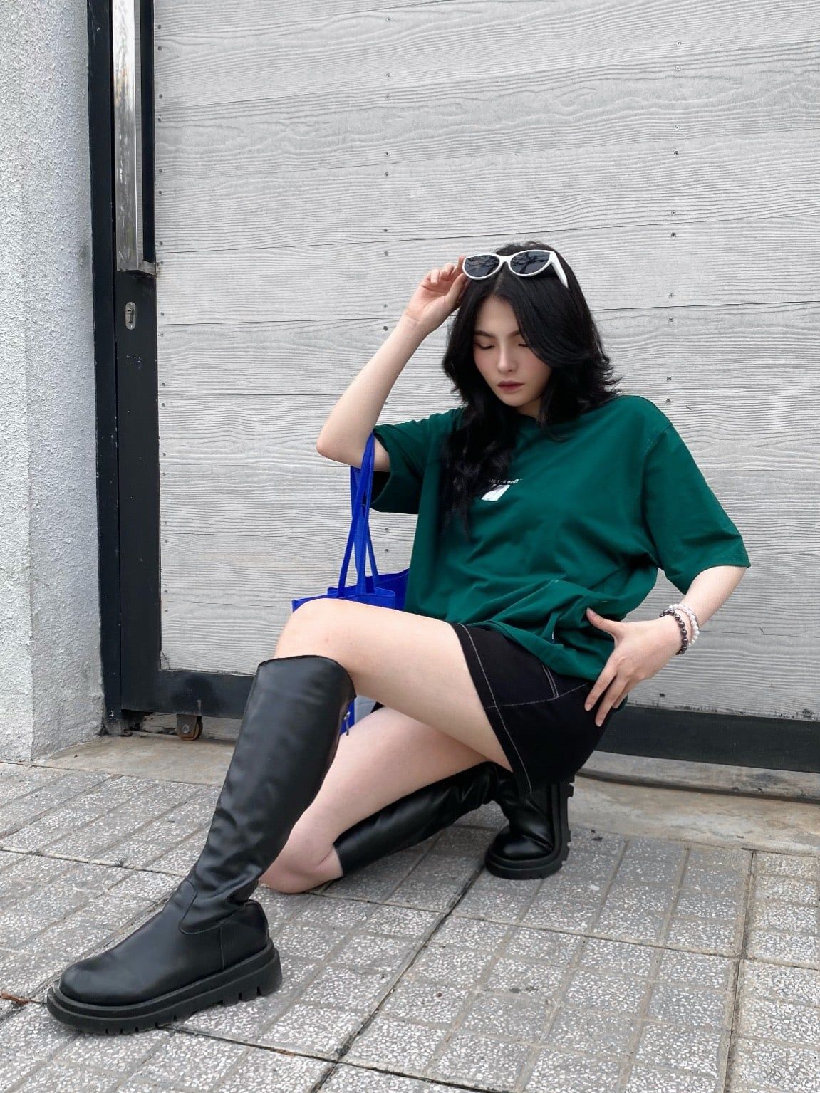  Áo Thun Are U Mad Madmind Màu Xanh lá 